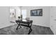Functional home office with a stylish desk, comfortable chair, and modern decor for a productive workspace at 6328 Whip O Will Ln, St Cloud, FL 34771