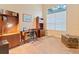 Bright office space with functional furniture, built-in storage and a serene atmosphere at 7513 Brightwater Pl, Oviedo, FL 32765