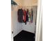 Walk-in closet with ample hanging storage at 116 Blackwater Ct, Kissimmee, FL 34743