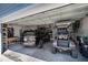 Well-organized garage providing ample space for parking and storage at 1212 Civitas Way, Winter Garden, FL 34787