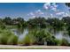 Scenic pond surrounded by lush greenery and serene landscaping at 1212 Civitas Way, Winter Garden, FL 34787