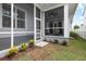Cozy screened-in porch with fan, seamlessly blending indoor comfort with outdoor serenity at 1212 Civitas Way, Winter Garden, FL 34787