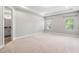 This large main bedroom offers neutral paint, tray ceiling, and two large windows for plenty of natural light at 1272 Patterson Ter, Lake Mary, FL 32746