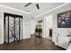 Versatile bedroom with unique Asian-inspired decor, an aquarium, and natural lighting at 1501 Prairie Oaks Dr, St Cloud, FL 34771