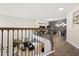 Upstairs loft area overlooking the downstairs living area at 1501 Prairie Oaks Dr, St Cloud, FL 34771