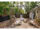 Relaxing outdoor patio with metal gazebo and chairs, perfect for entertaining or enjoying quiet moments at 254 Oak Park Pl, Casselberry, FL 32707