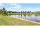 Enjoy the serenity of this home's pond view, offering a peaceful and scenic outdoor experience at 2941 Marlberry Ln, Clermont, FL 34714