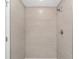 Modern tiled walk-in shower features rainfall shower head at 4919 Nw 61St Ct, Ocala, FL 34482