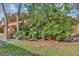 Exterior shot showcasing lush landscaping surrounding the property with a red tile roof at 5039 Jamaica # 10, Orlando, FL 32808