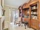 Cozy sitting room with fireplace and built in cabinets at 5852 Medinah Way, Orlando, FL 32819