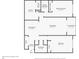 Floorplan showing the layout of the rooms in the house, dimensions and location at 662 Kenwick Cir # 102, Casselberry, FL 32707