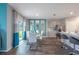 Dining Area and Kitchen with stainless appliances and breakfast bar at 746 Mocking Jay Ln, St Cloud, FL 34771