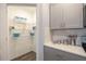 Walk-in pantry with wire shelving, providing ample storage space for food and household items at 746 Mocking Jay Ln, St Cloud, FL 34771