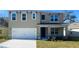 Charming two-story home with a well-maintained lawn, attached two car garage, and welcoming front porch at 776 Mocking Jay Ln, St Cloud, FL 34771