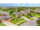 Aerial view of a well-manicured home in a residential neighborhood at 1089 Seburn Rd, Apopka, FL 32703