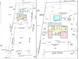Detailed survey map showcasing property boundaries, building placement, and landscaping layout at 14330 Ellerbee St, Winter Garden, FL 34787
