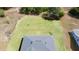 Bird's-eye view of the home's roof and landscaped backyard offering privacy and space at 16655 Sw 43Dr Terrrace Rd, Ocala, FL 34473