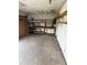 View of an empty garage with shelving at 1675 Louis Dr, Kissimmee, FL 34758
