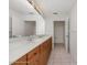 Bathroom featuring double vanity and tile floors at 22619 State Road 44, Eustis, FL 32736
