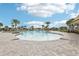 The round community pool offers a great space for relaxing and soaking up the sun at 228 Bergamot Loop, Davenport, FL 33837