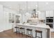 Bright kitchen with a large island, modern appliances, and ample cabinet space at 2407 Lafayette Ave, Winter Park, FL 32789