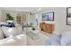Bright living room featuring modern decor, stylish furnishings, and ample natural light at 2550 Barren Oak Ct, Deland, FL 32720