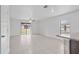 Bright living room with tile floors, a ceiling fan, sliding glass doors and lots of natural light at 269 Fig Ct, Kissimmee, FL 34759