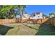 Large, fenced backyard offering privacy and space for outdoor activities and landscaping at 326 Hobart Ave, Daytona Beach, FL 32114