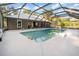 A beautiful enclosed pool for summer fun! at 433 Tangerine Ave, Lake Helen, FL 32744