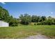 Expansive backyard with lush greenery, trees, and privacy fence at 4643 Fern Pine Dr, Orlando, FL 32808
