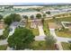 Overhead shot showcasing the home's curb appeal with its well-manicured lawn at 507 Westwind Dr, Davenport, FL 33896