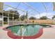 Relaxing screened-in pool area for year-round enjoyment, including a hot tub at 507 Westwind Dr, Davenport, FL 33896