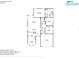 Floor plan showing layout of this 3 bedroom home at 7806 Tanbier Dr, Orlando, FL 32818