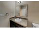 Bathroom vanity and mirror at 7806 Tanbier Dr, Orlando, FL 32818