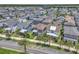 Aerial view of the residential neighborhood at 8226 Nemours Pkwy, Orlando, FL 32827