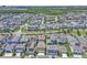 An aerial shot of a housing community with an abundance of trees, perfect for anyone who enjoys living near nature at 8226 Nemours Pkwy, Orlando, FL 32827