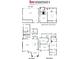 Detailed floor plan showcasing the layout of the home's garage and multiple floors with bedrooms, kitchen, and living areas at 8226 Nemours Pkwy, Orlando, FL 32827