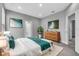 Bright main bedroom with a king-size bed and stylish decor that adds a touch of elegance at 8226 Nemours Pkwy, Orlando, FL 32827