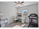 Multipurpose room featuring a desk and treadmill at 1123 Dora Parc Ln, Mount Dora, FL 32757