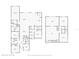 Detailed floor plan showcases layout with bedrooms, bathrooms, living areas, and garage at 13462 Panama Beach Ct, Orlando, FL 32827