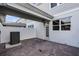 Brick patio with white fence and back of house at 14538 Orchid Island Dr, Orlando, FL 32827