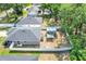 Cozy backyard featuring a playhouse, fully fenced-in for privacy, safety, and outdoor enjoyment at 25106 Quaker Ridge Ave, Sorrento, FL 32776