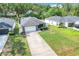Stunning one-story home with well-kept lawn, driveway, and neighboring buildings at 25106 Quaker Ridge Ave, Sorrento, FL 32776