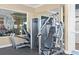 Exercise equipment with weight machines provide fitness options for residents at 2785 Almaton Loop # 204, Kissimmee, FL 34747