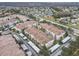 Wide aerial view of condo complex near residential areas, highway, and commercial buildings at 3000 Laurel Park Ln # 202, Kissimmee, FL 34741