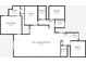 Detailed floor plan showcasing the layout of the home, including bedrooms, bathrooms, and living spaces at 392 Citrine Loop, Kissimmee, FL 34758
