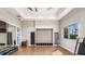 Spacious gym with punching bag, free weights, and a scenic view at 4209 Barbuda Ln, Kissimmee, FL 34758