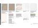Selection of flooring, countertops, backsplash, and cabinet options for a modern home design at 4215 Barbuda Ln, Kissimmee, FL 34758