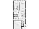 Detailed floor plan showcasing the layout of this home, including the bedrooms, bathrooms, and kitchen at 491 Wayland Dr, Haines City, FL 33844