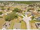 Bird's-eye view of the property in a peaceful neighborhood setting at 508 Churchill Pl, Poinciana, FL 34759
